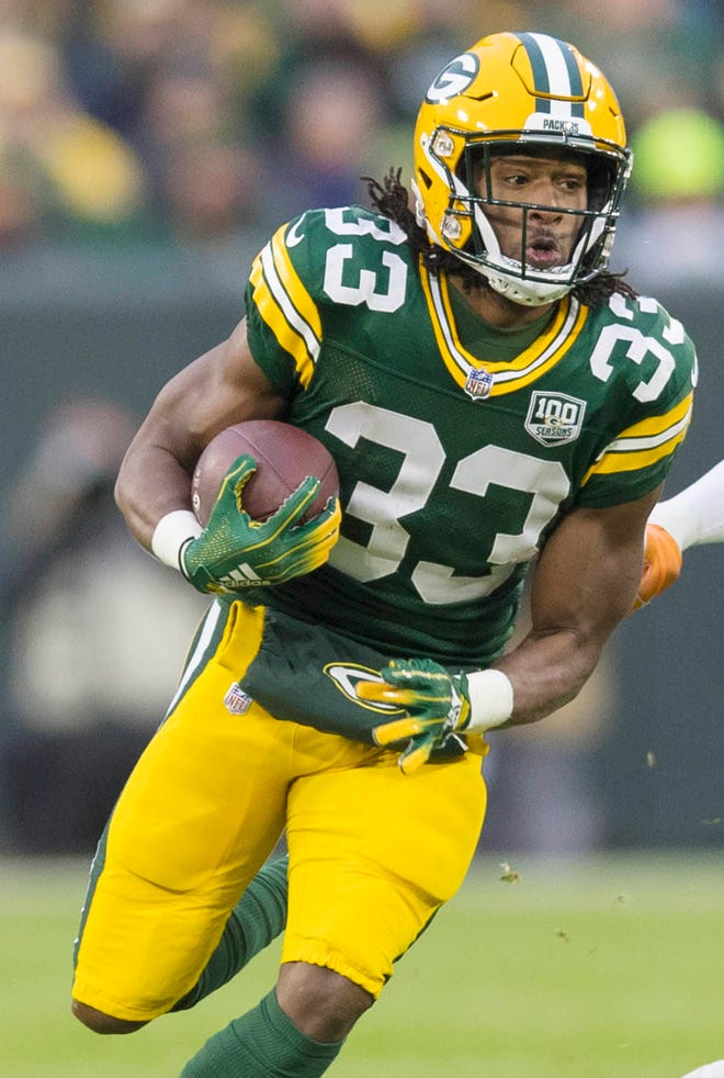 Find Nfl Poncho Like Aaron Jones Wore For Green Bay At Minnesota