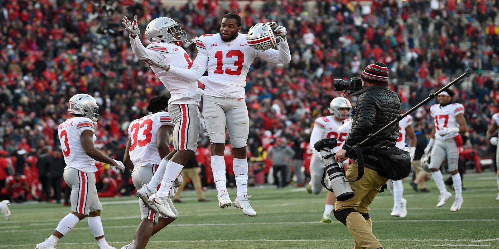 Saturdays Big Ten Ohio State Survives In Ot Vs Maryland