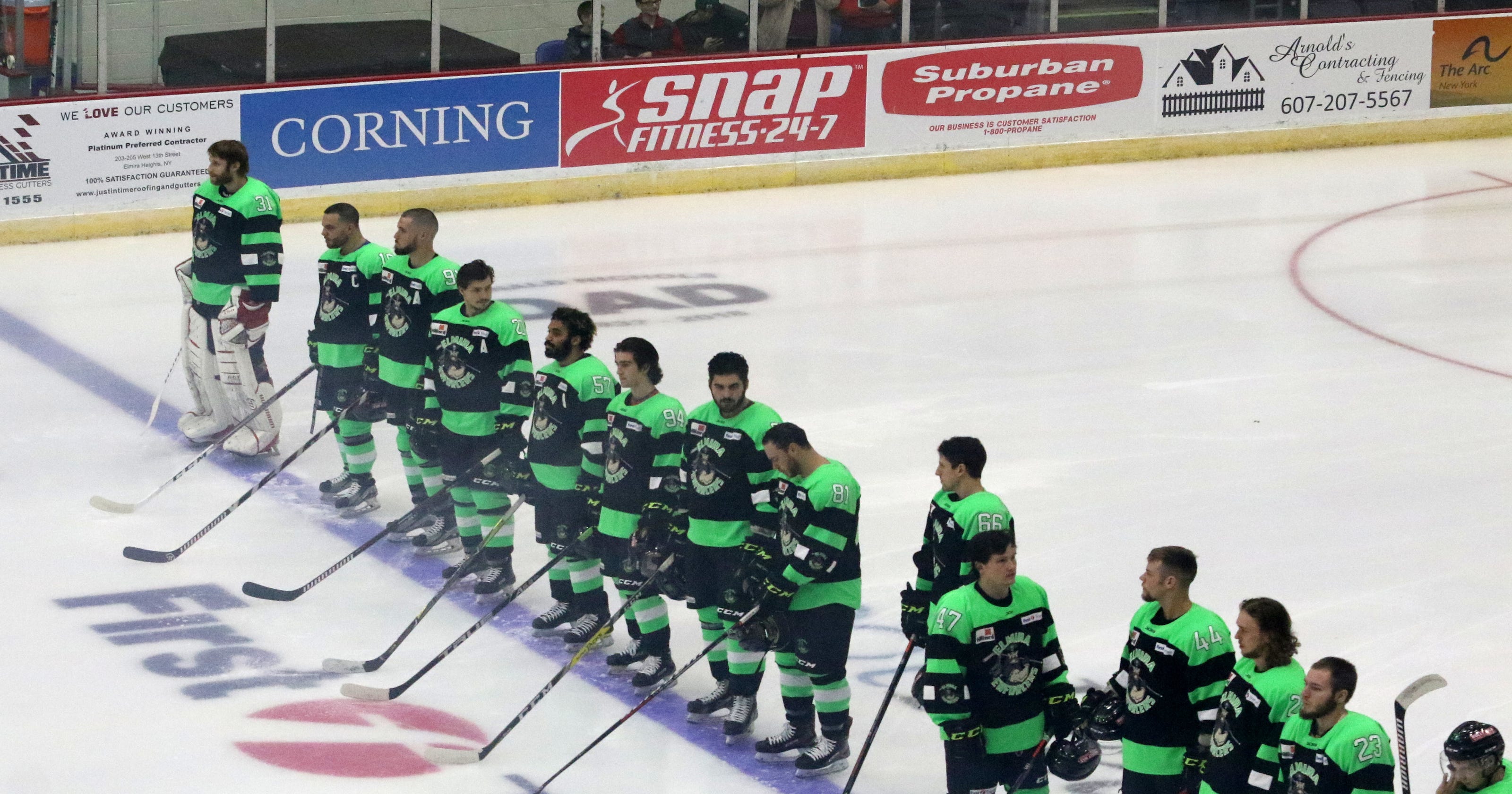 Elmira Enforcers set to host NYPD hockey team at First Arena