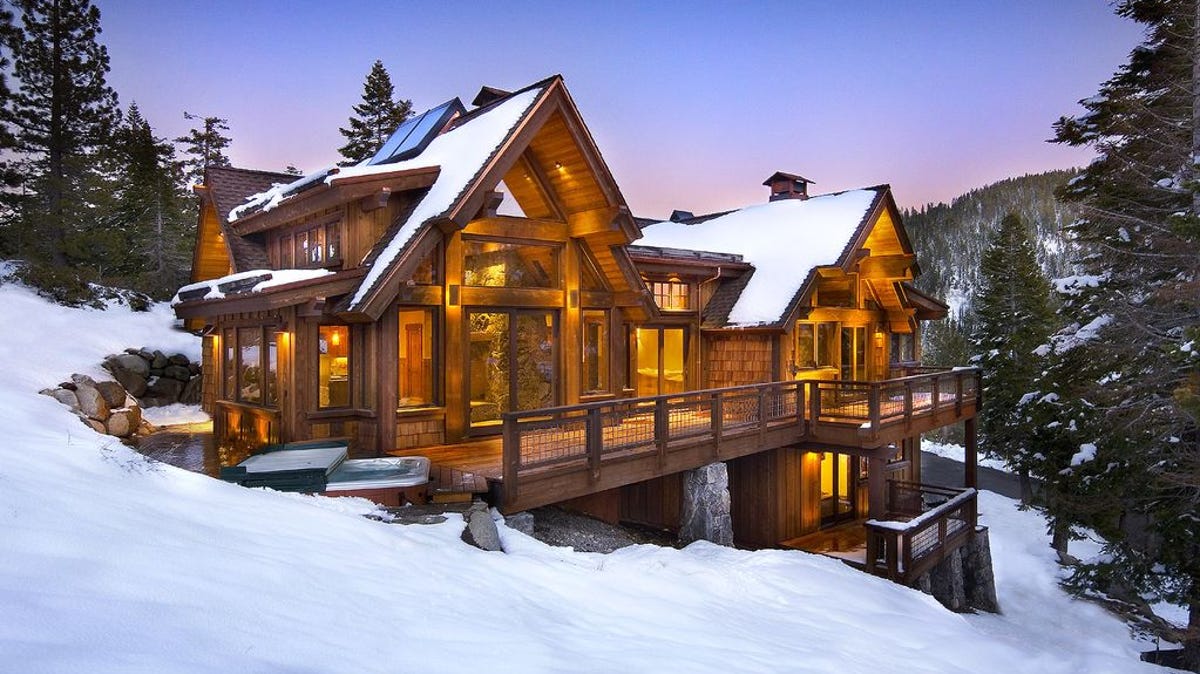 This five-bedroom rental in Alpine Meadows, California, sleeps 13 and rents from $943 a night.