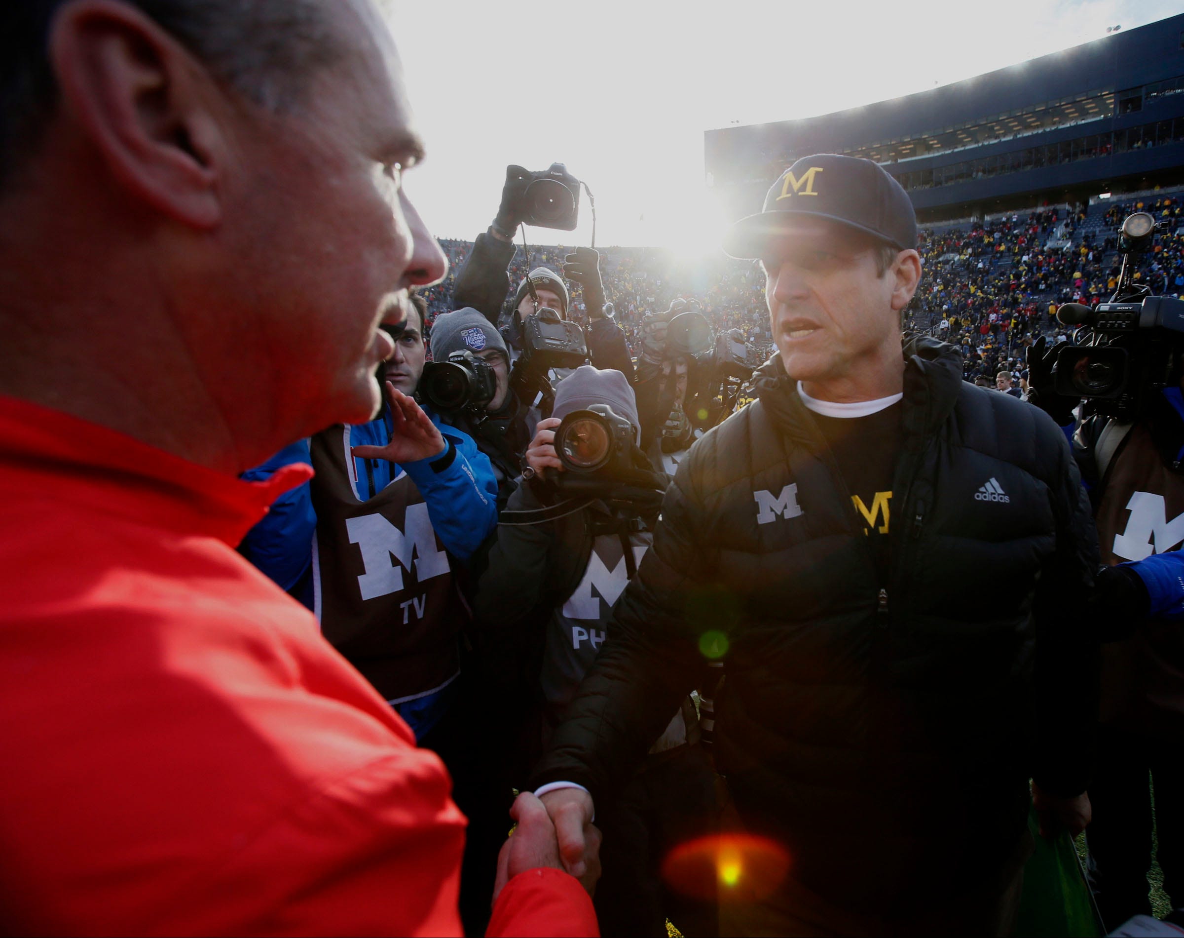 MichiganOhio State Play Bingo while watching The Game