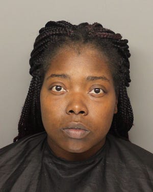 Monique Yolanda Jackson, 34, of Pensacola, Florida surrendered to police on Friday.