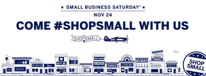 Small Business Saturday is Nov. 24.