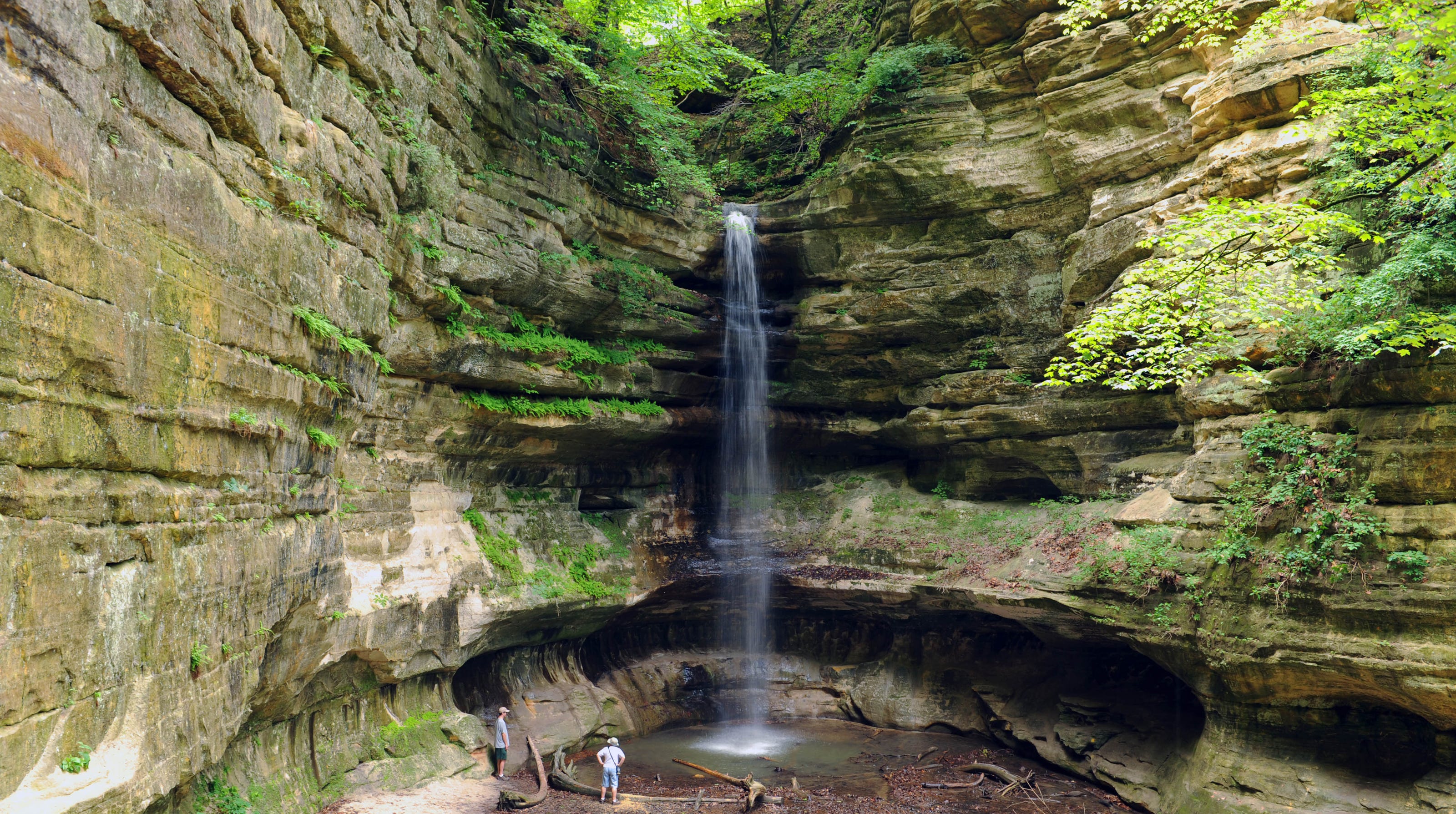 Unexpected beauty at Starved Rock State Park in northern Illinois
