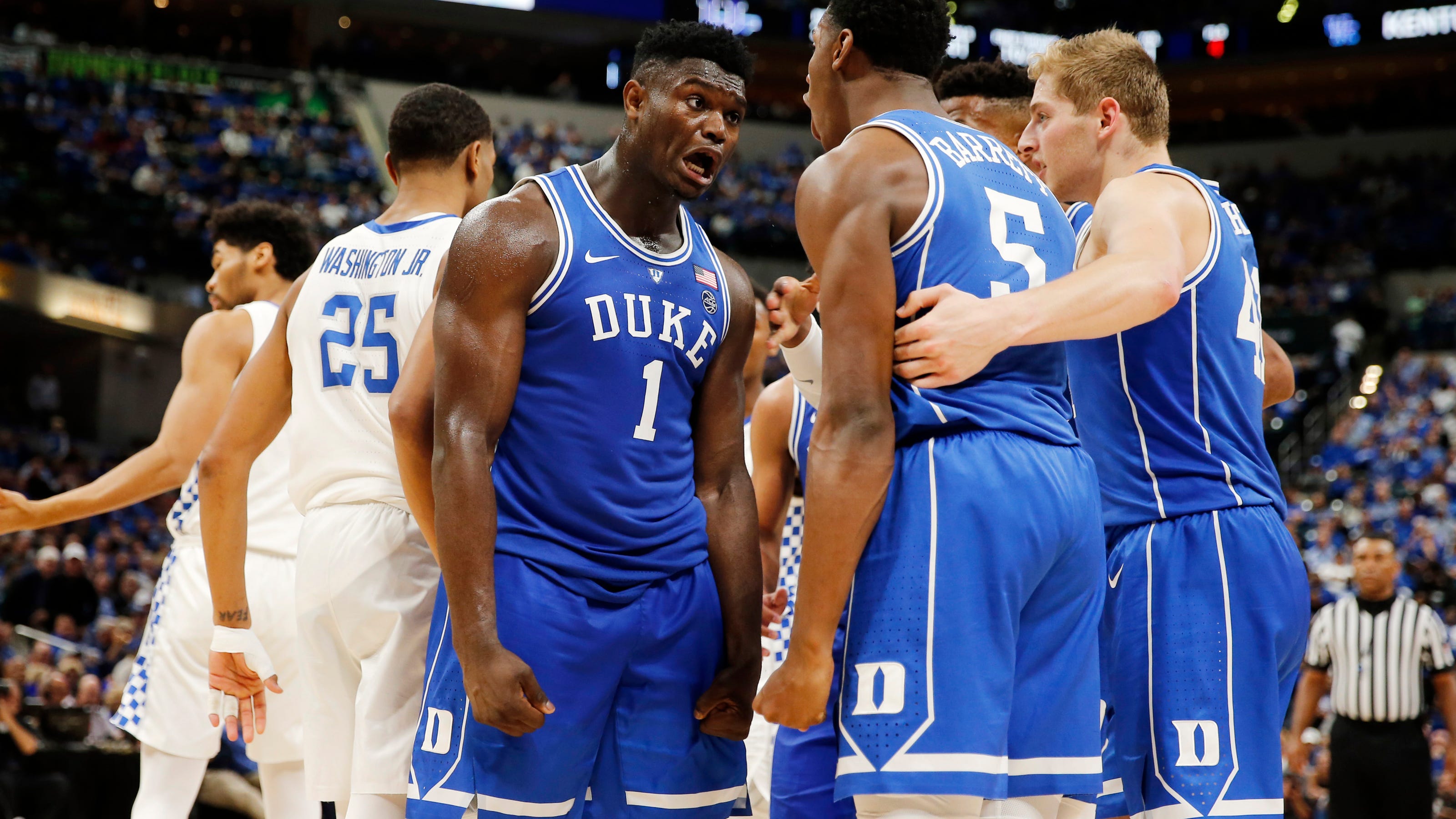 Duke passes Kansas for No. 1 in USA TODAY Sports men's basketball poll