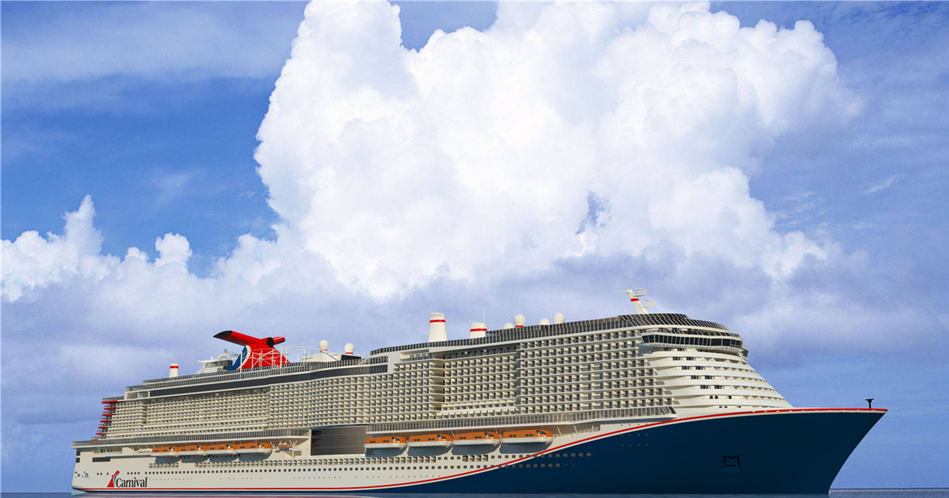 Carnival cruise Construction begins on line's biggest ship ever