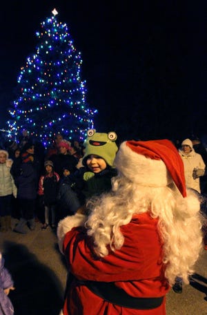 The Hales Corners tree lighting ceremony will be at 6 p.m. Dec. 4 at 5885 S. 116th St. Santa will arrive by firetruck.