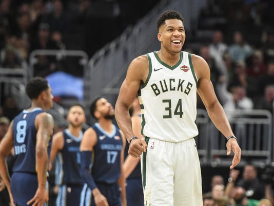 Usp Nba Memphis Grizzlies At Milwaukee Bucks S Bkn Mil Mem Usa Wi
