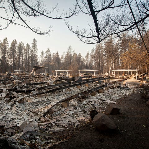 The Camp Fire burned so quickly through the town...