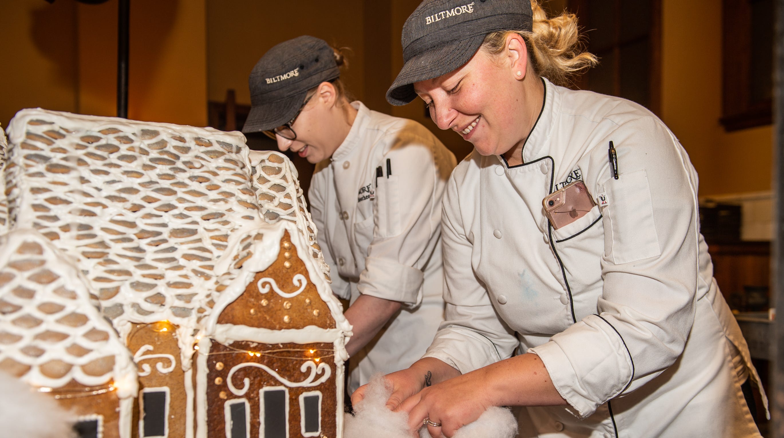Biltmore How chefs made gingerbread replica of famed Asheville house
