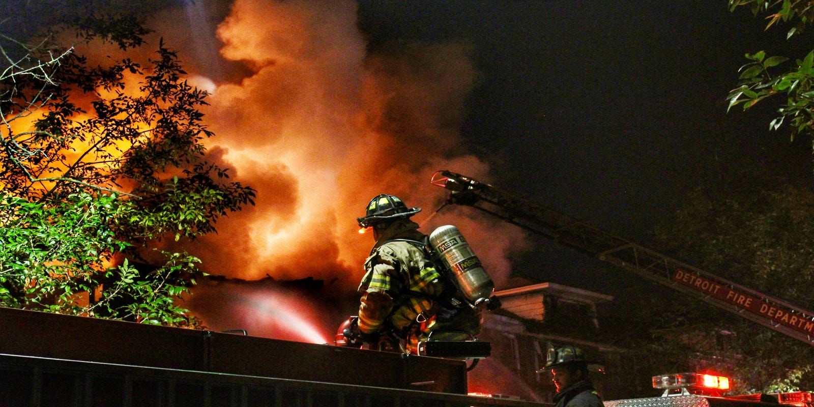 Detroit Blazes See Huge Decline Fire Officials Say