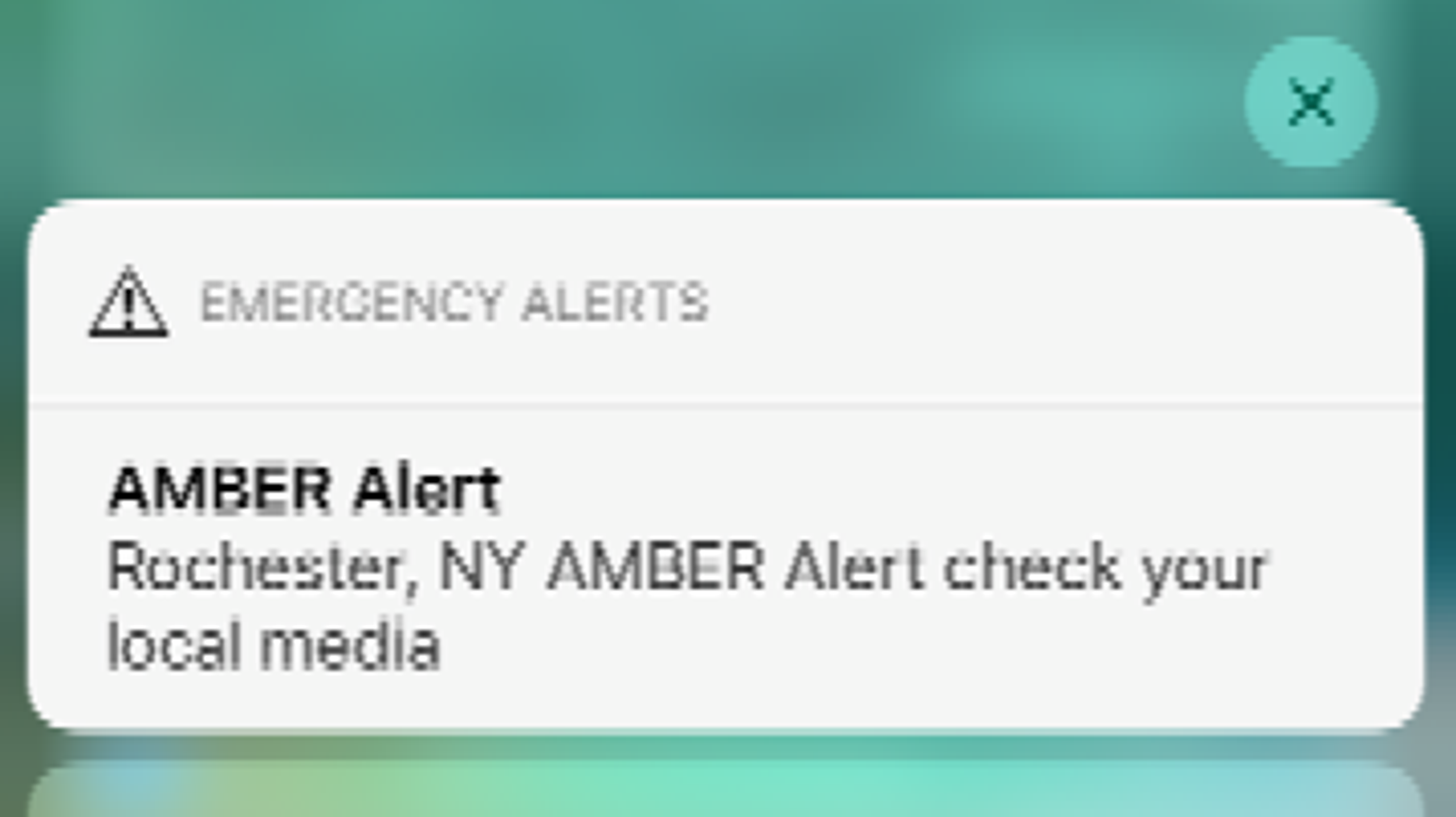 Amber Alert: Why some in Rochester, NY didn't receive the last one