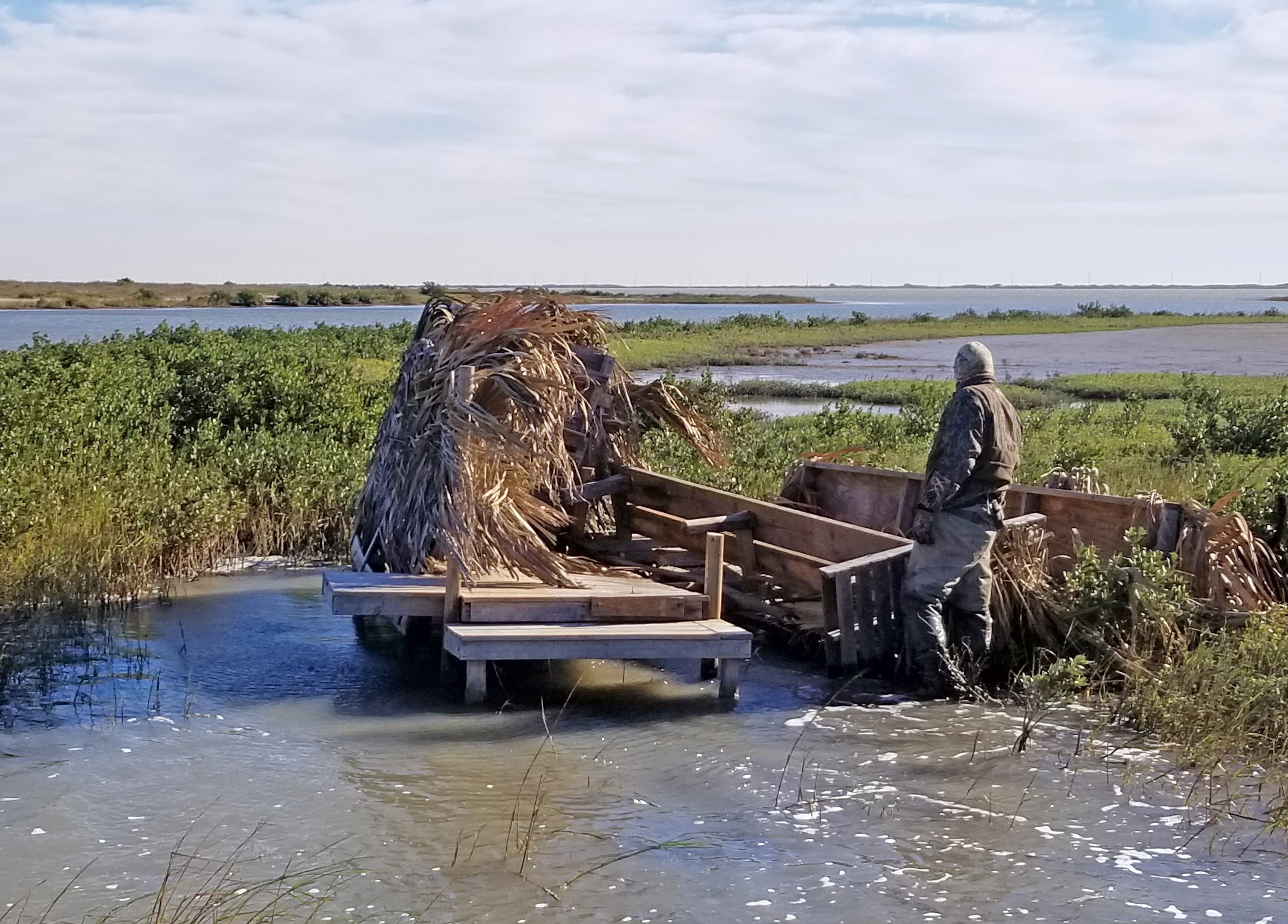 Duck Hunting Pit Blinds