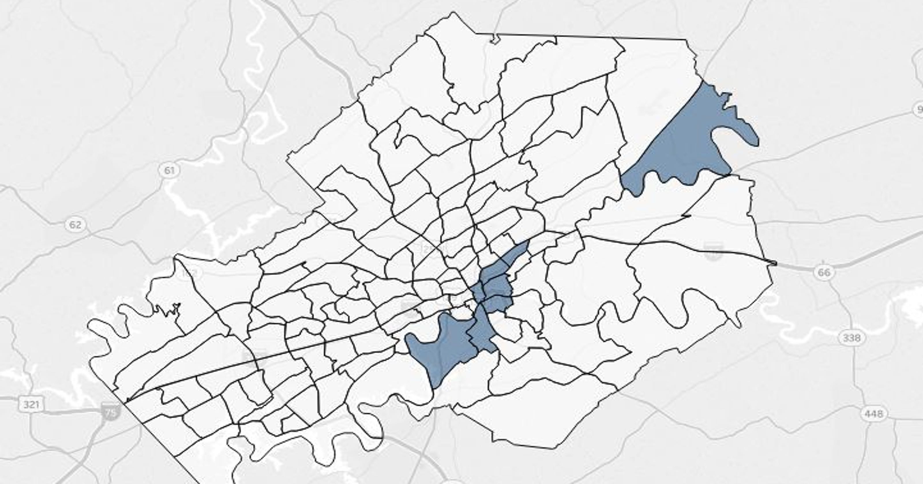 Qualified Opportunity Zones Knoxville Tennessee Area