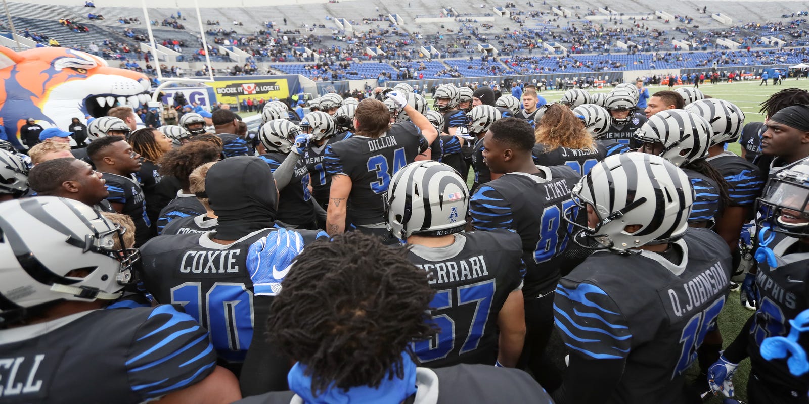 Memphis Football Schedule 2021 Tigers To Play Nicholls