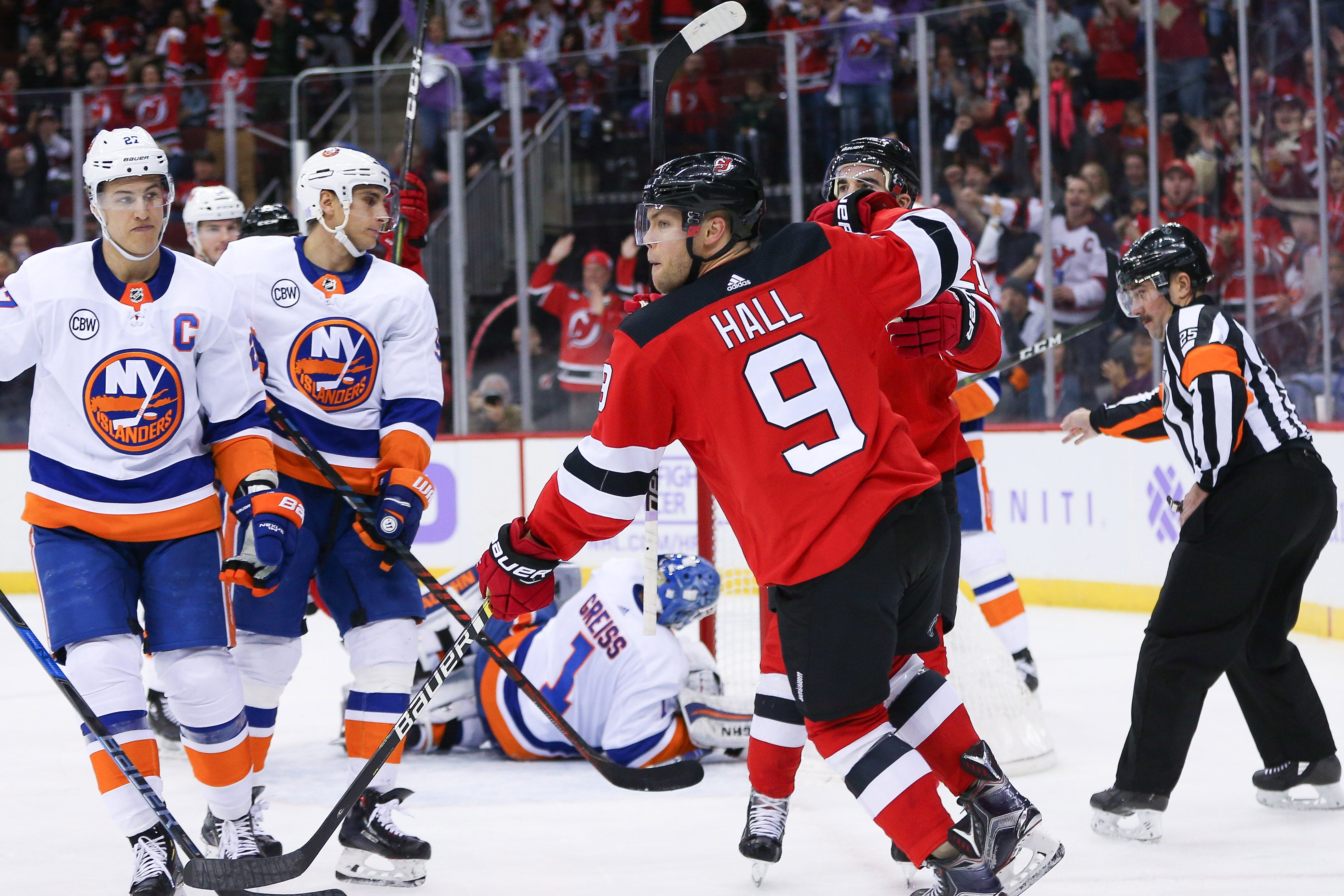 Taylor Hall is 'invested' in NJ Devils, John Hynes says