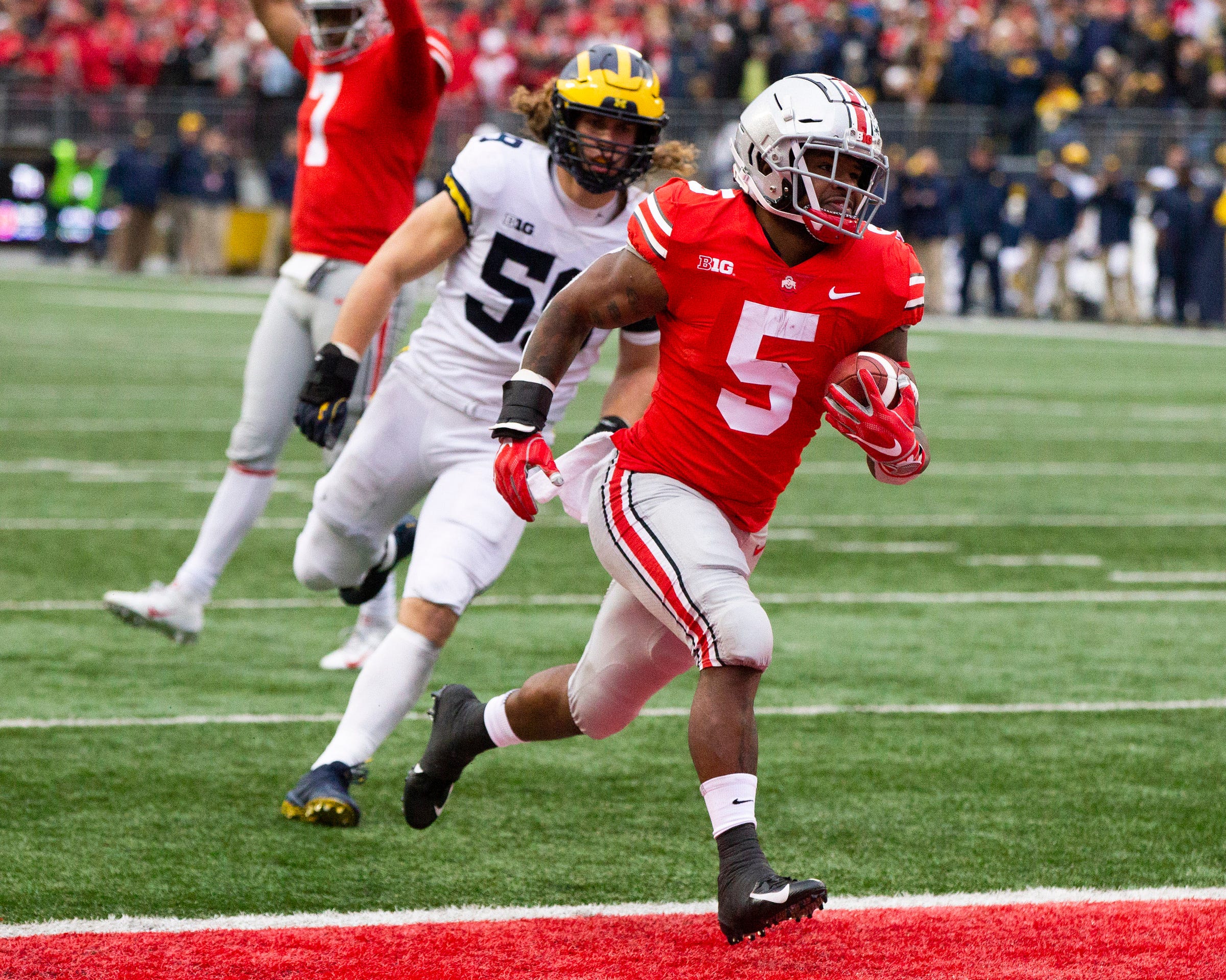 Ohio State running back Mike Weber declaring for NFL draft