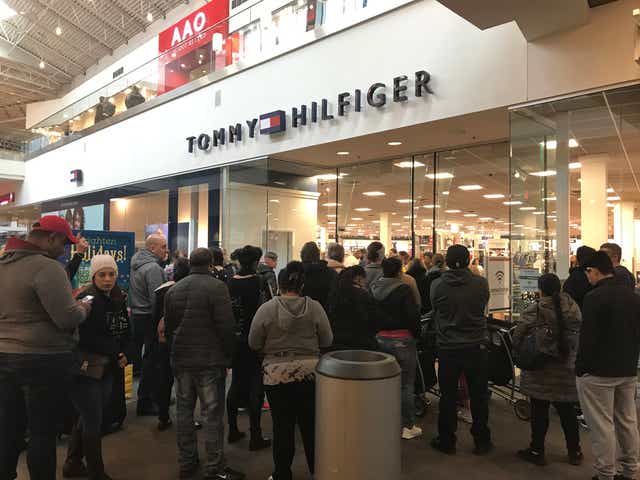 Shoppers Return To Jersey Gardens Day After Black Friday Shooting