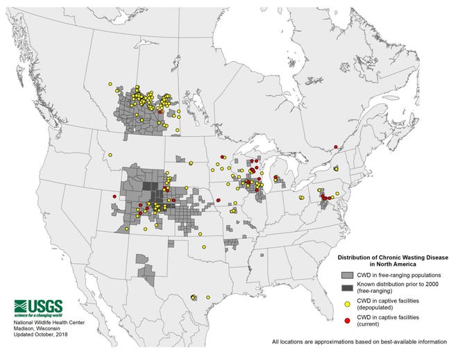 Cwd Deer Disease Could Devastate Deer Population Hunting Industry