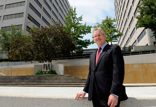 Tennessee Valley Authority CEO Bill Johnson, at the TVA Towers in downtown Knoxville, Tuesday, July 23, 2013.