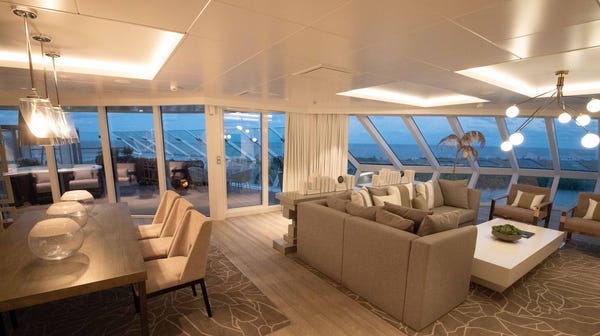 The most luxurious accommodations on Celebrity...