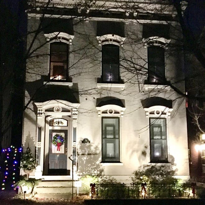 See Queen Anne and Italianate style homes on the East Row Victorian Christmas Home Tour.
