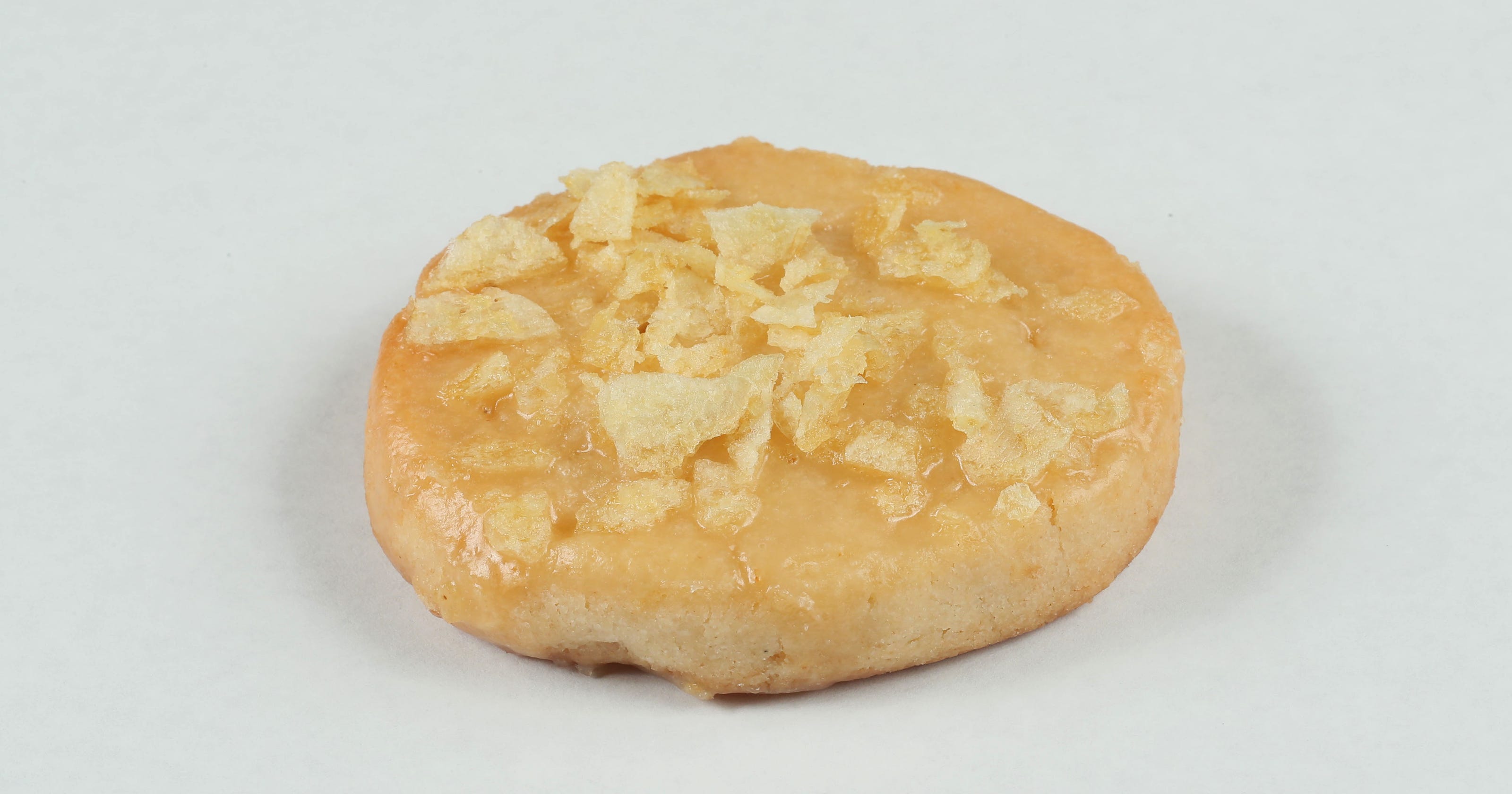 Honey Shortbread with Sweet & Salty Soy Sauce Glaze