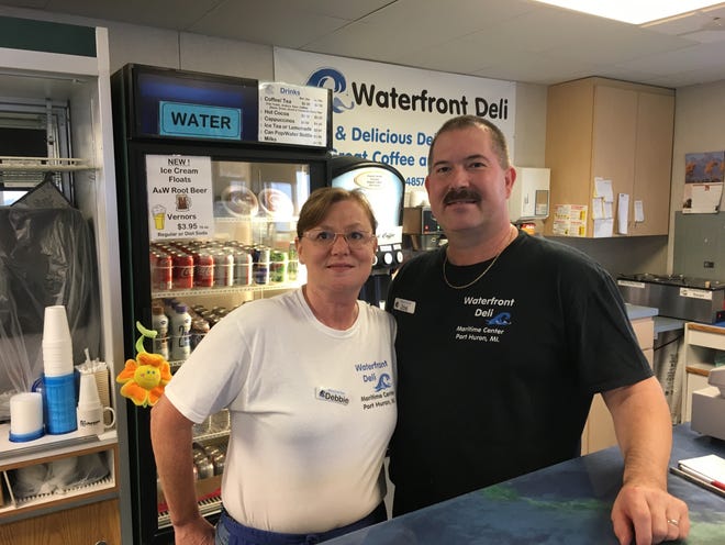 Waterfront Deli owners Debbie and Joe Belcher are retiring to be with their children and grandchildren in Tennessee.