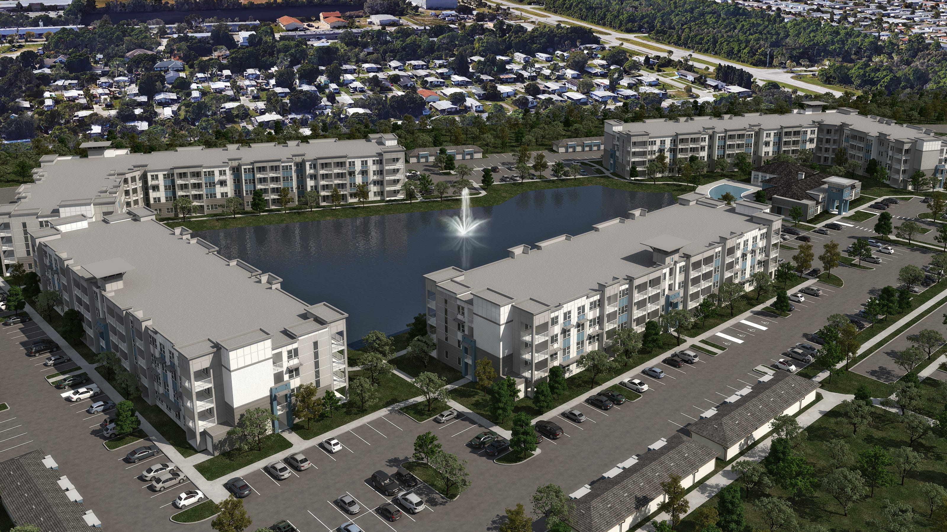 Downtown Palm Bay? Developer building Aqua housing-retail complex
