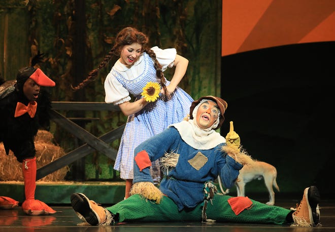 A scene from Prather Touring Company's "The Wizard of Oz"