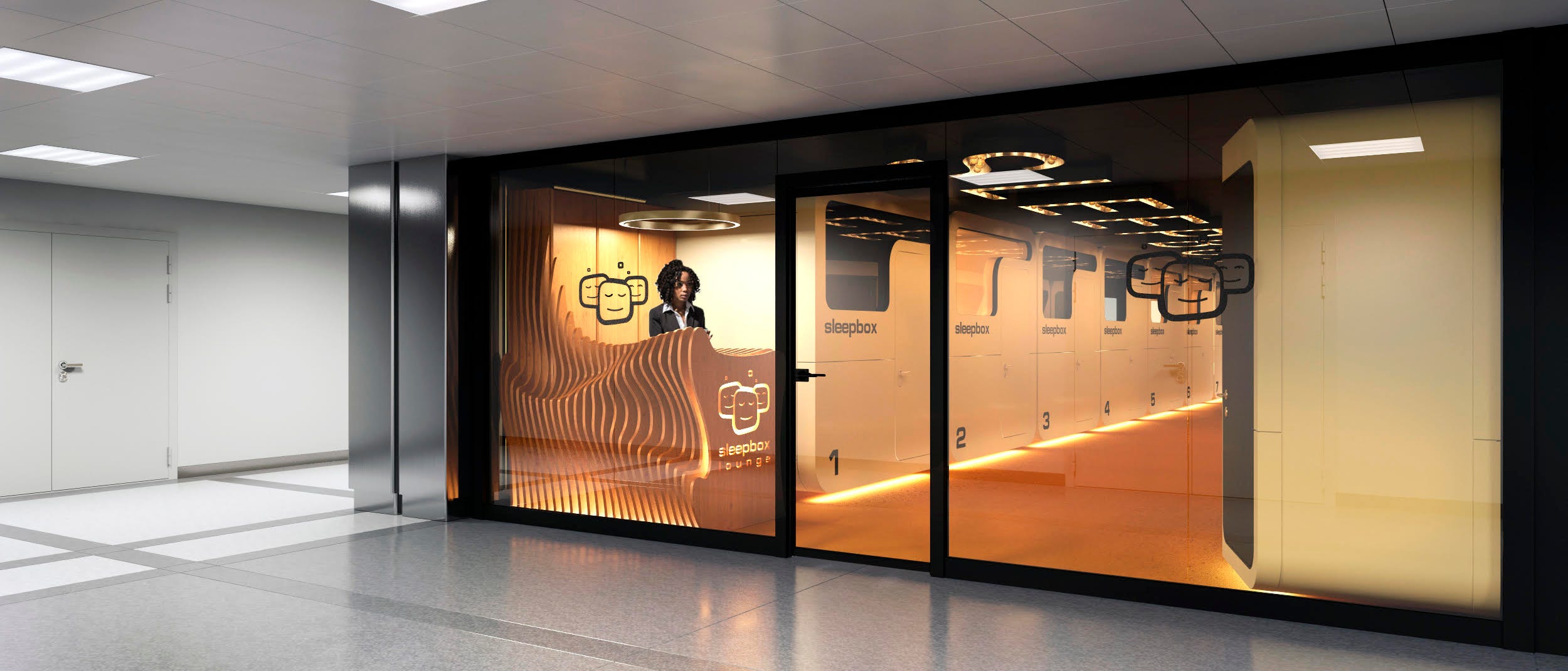 Washington Dulles International Airport gets a Sleepbox Nap Lounge