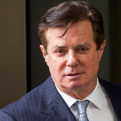 Former Trump campaign chairman Paul Manafort...