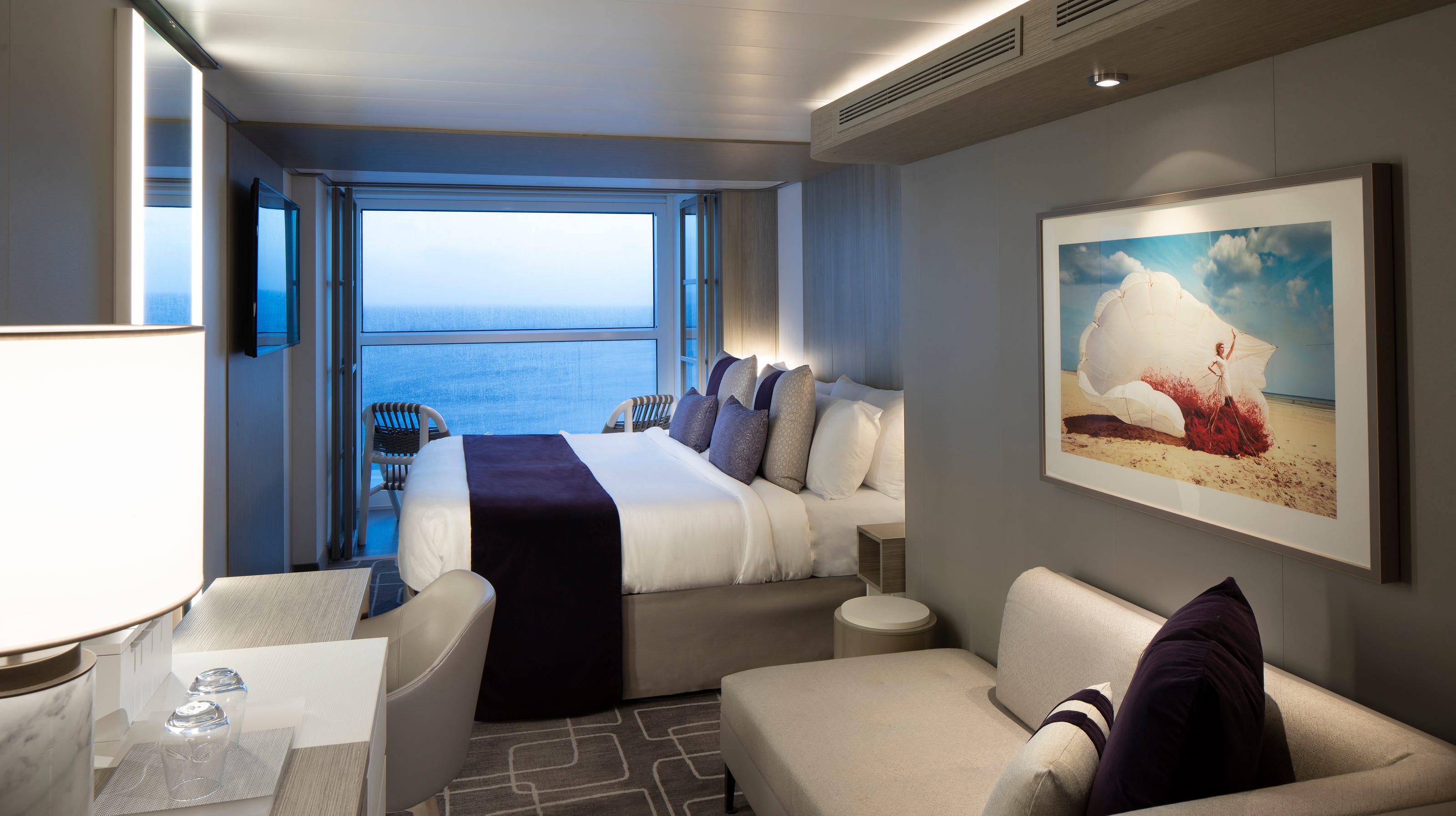 Celebrity Edge New Cruise Ships Cabins Have Walls Of Glass 