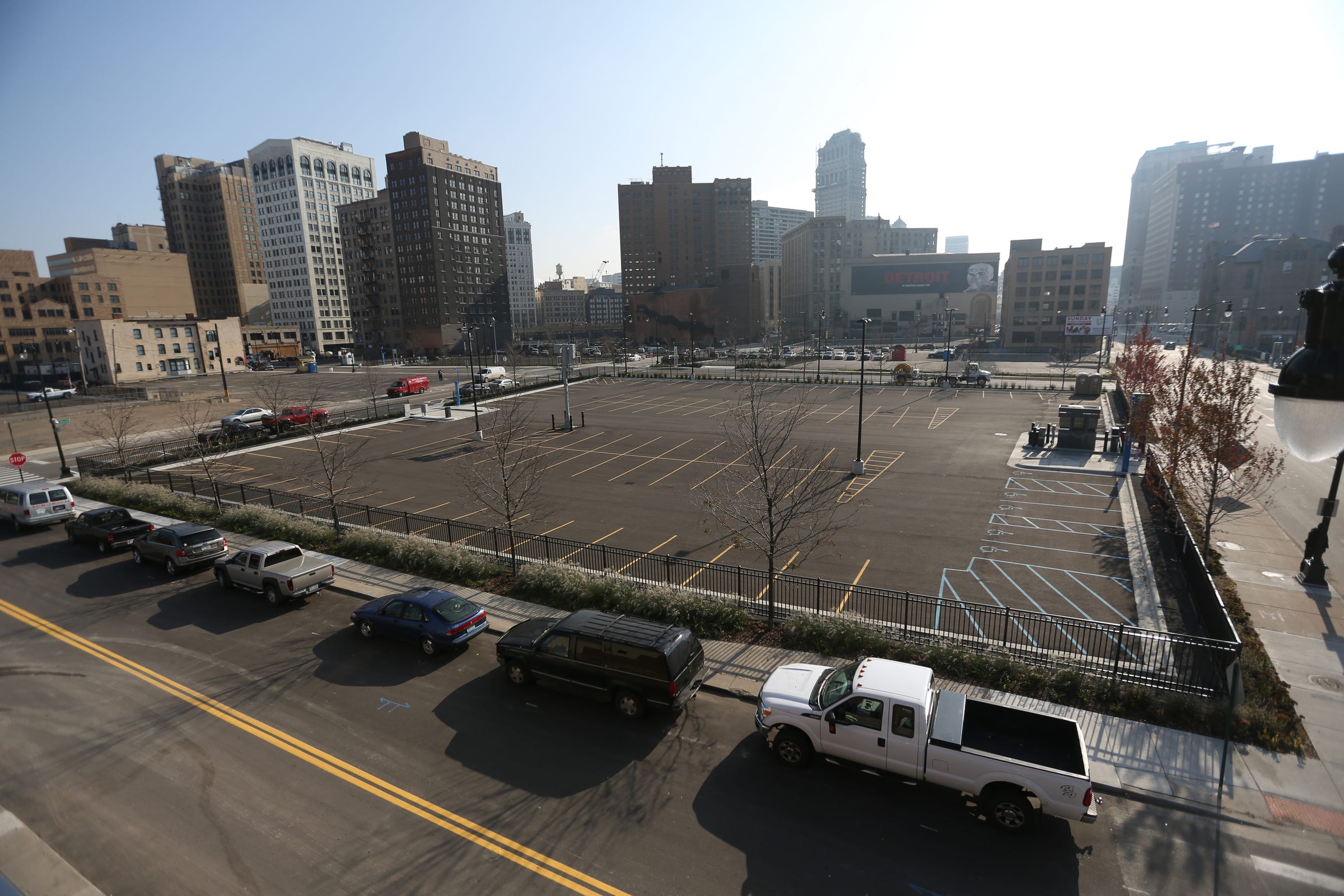 This surface lot is owned by Olympia Entertainment at 2130 Cass avenue in Detroit.