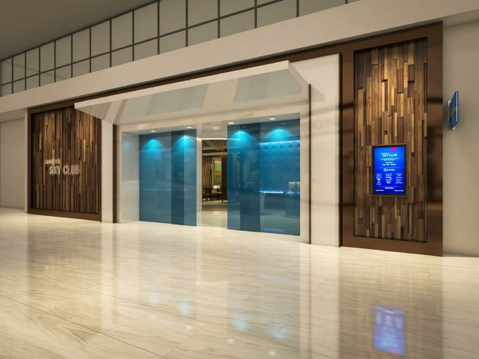Airline club lounges at Phoenix Sky Harbor Airport