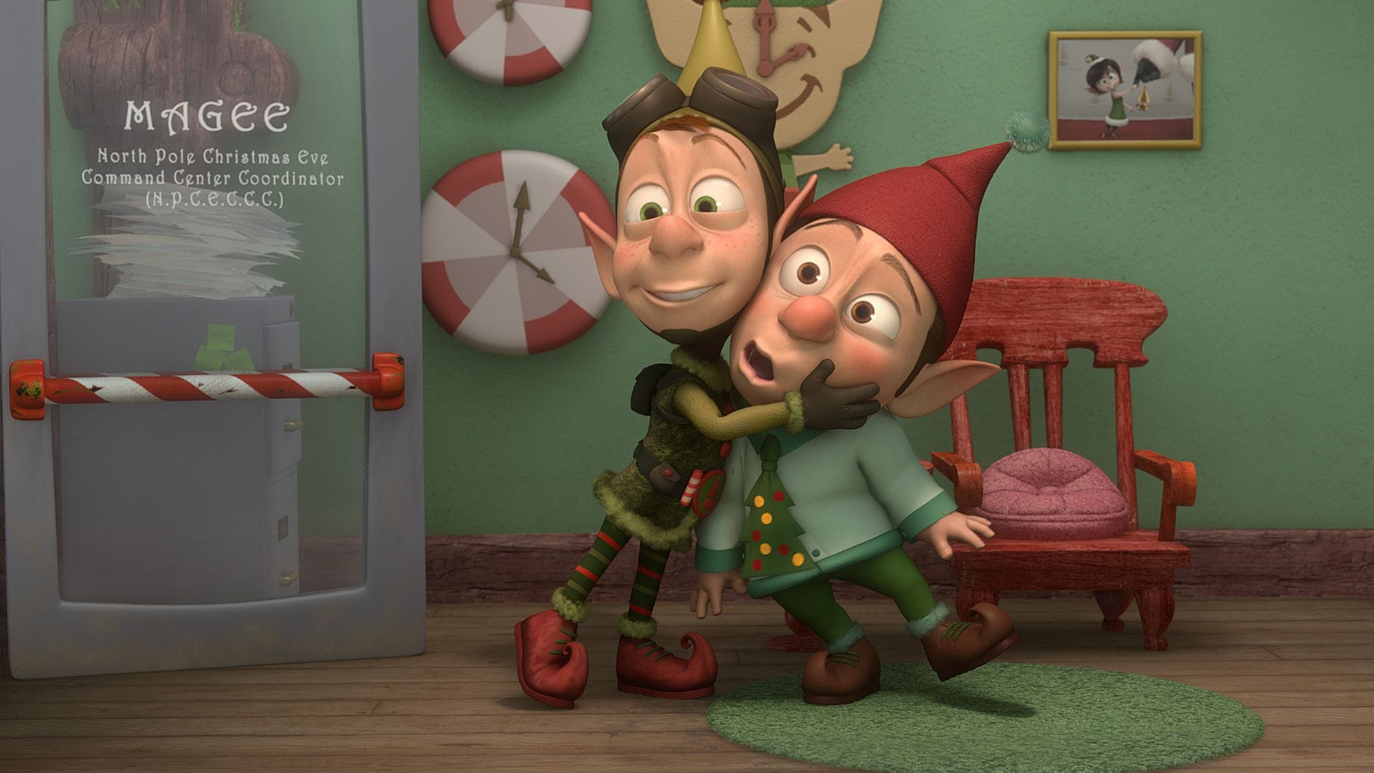 An elf must save Christmas in "Disney's Prep & Landing."