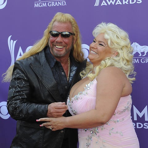 Reality stars Duane "Dog" Chapman and his wife,...