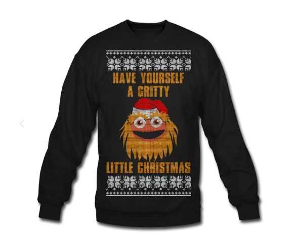 gritty xmas sweater