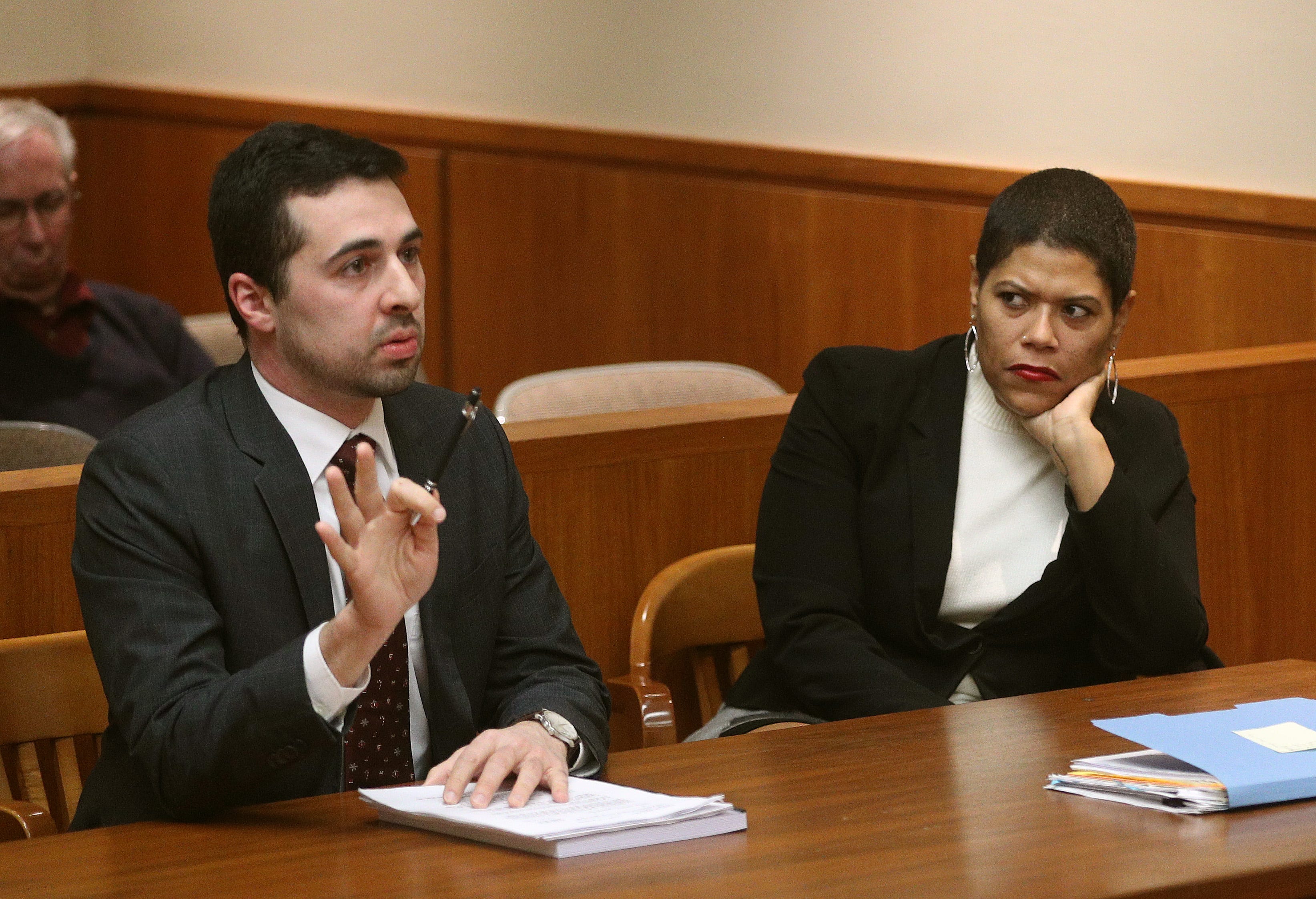 Lawyers for former judge Leticia Astacio argue gun charge against her should be dropped