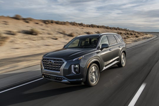 The 2020 Hyundai Palisade SUV.