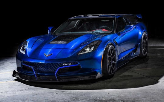 The Genovation GXE Corvette is an all electric supercar.