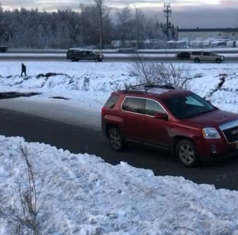 Aftermath of Alaska earthquake