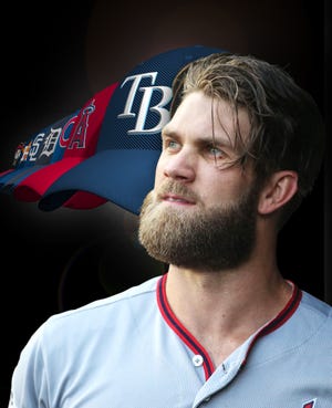 The Rays (almost certainly) won't splash the cash to sign Bryce Harper this winter.