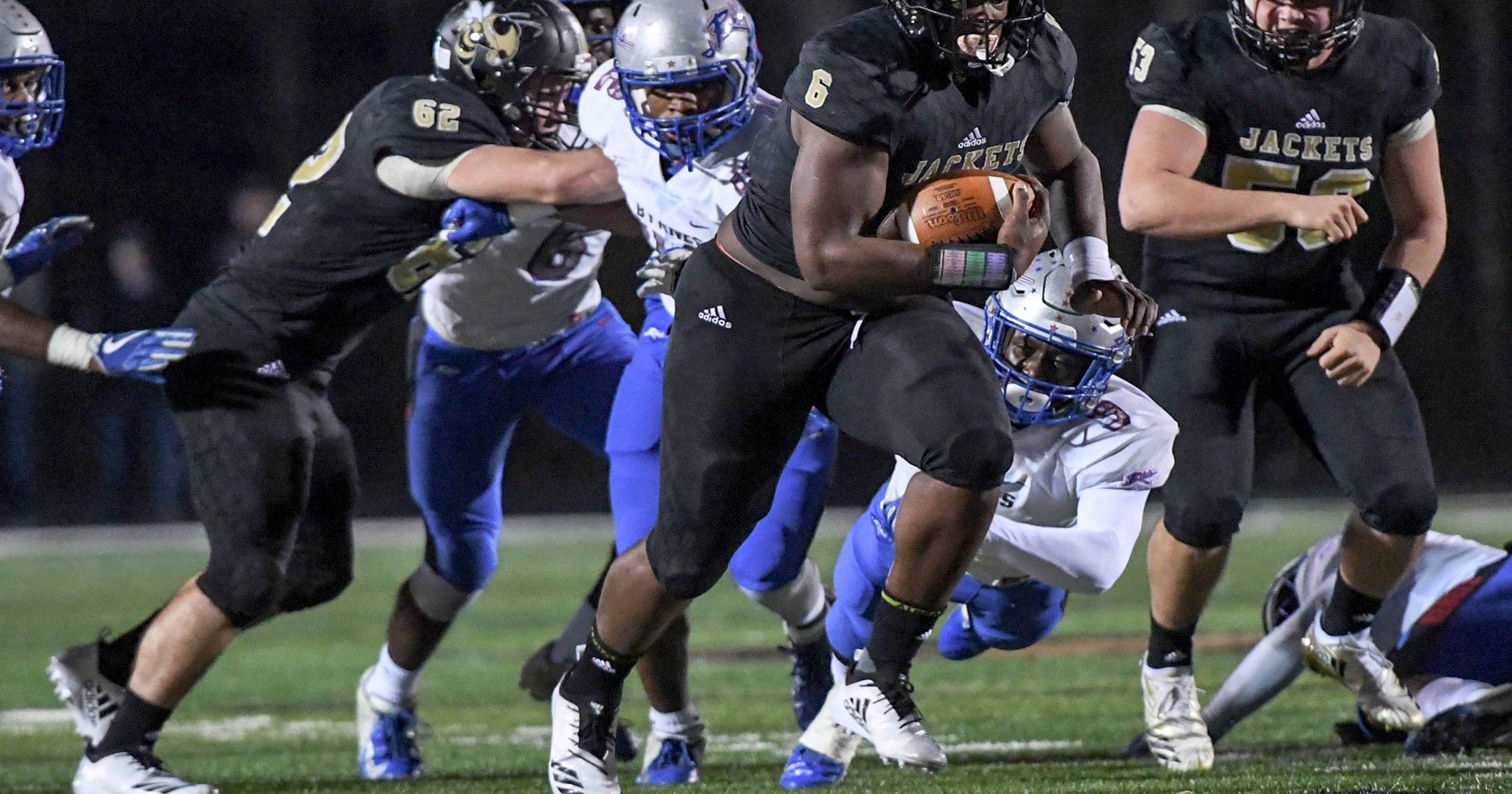 SC high school football scores from the semifinals of the state playoffs
