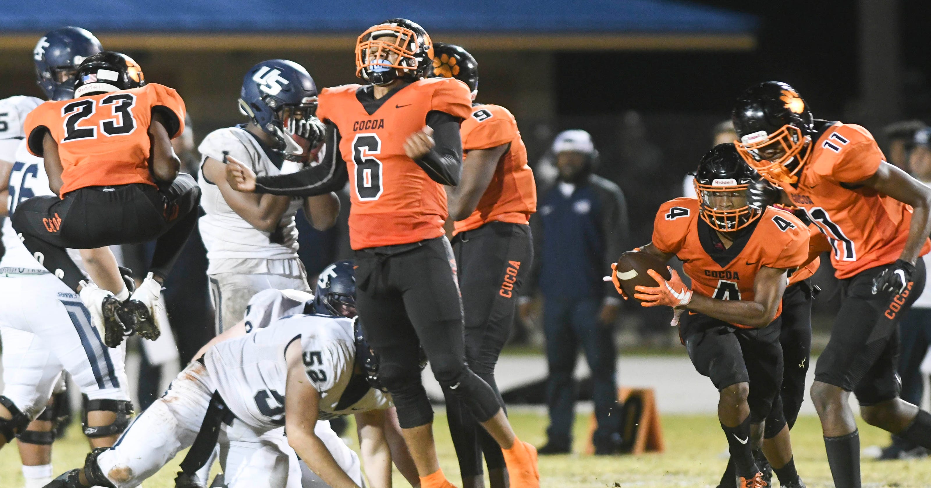 Cocoa comeback sends Tigers to 4A football final