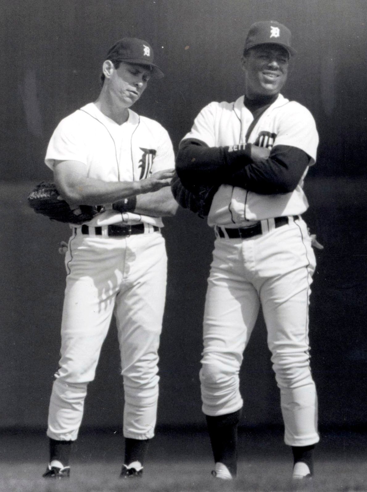Alan Trammell and Lou Whitaker in 1992.