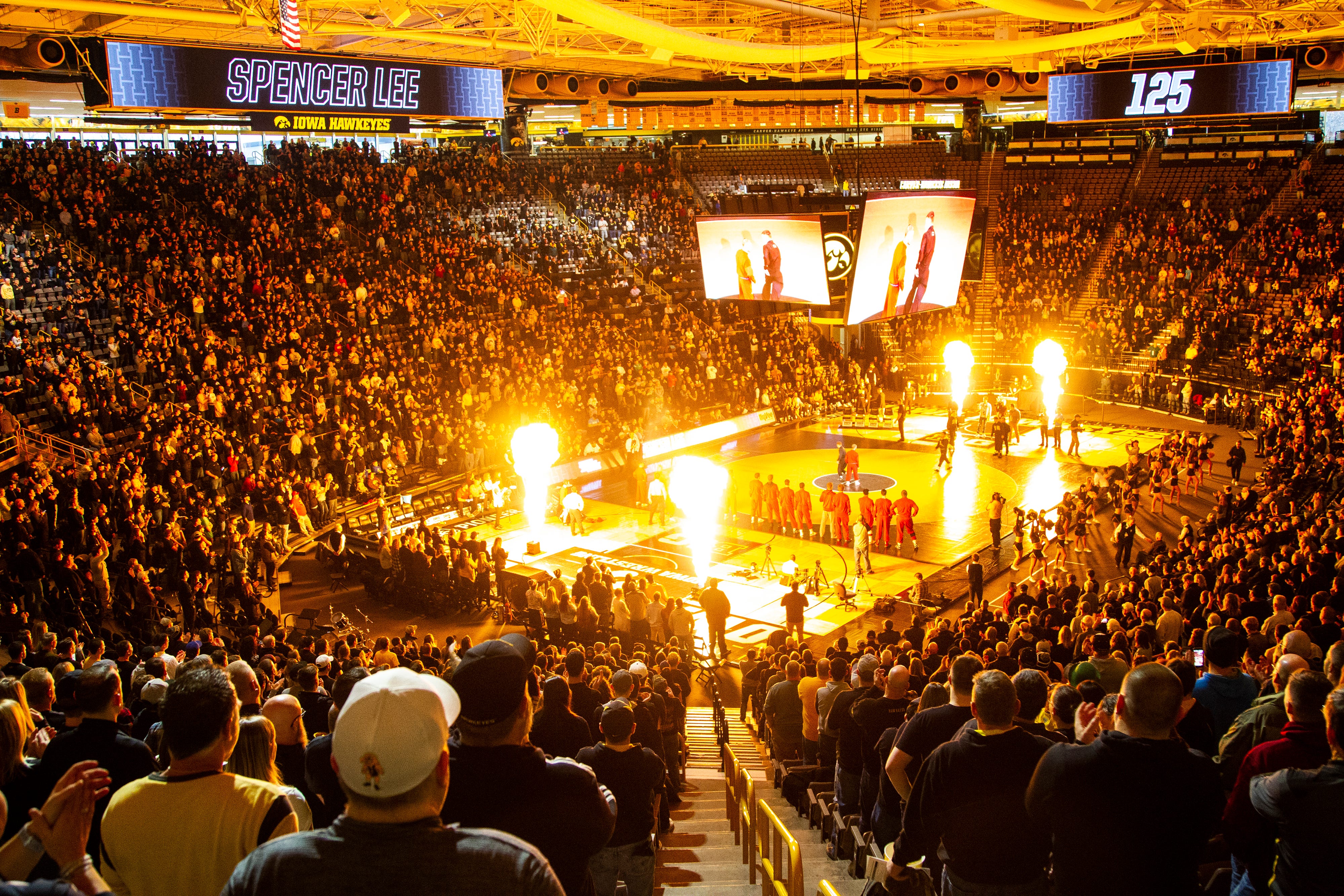 Carver Hawkeye Arena Seating Chart Wrestling