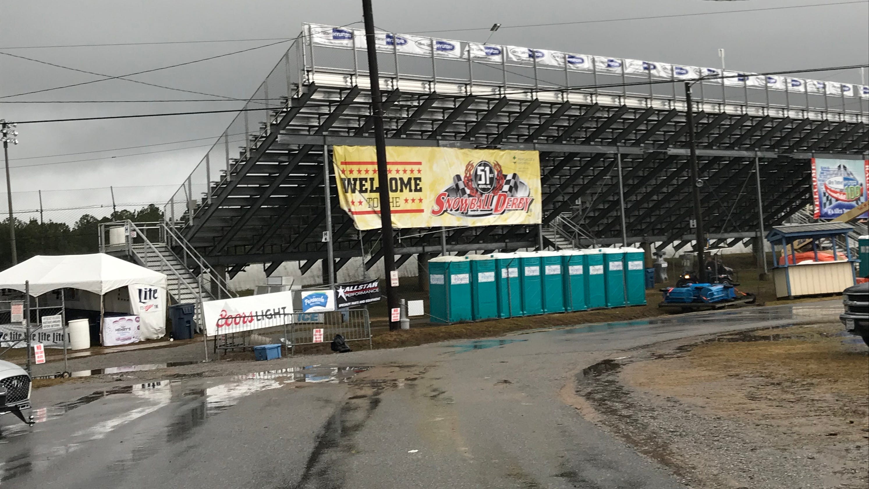 Weather has put Snowball Derby weekend at Five Flags Speedway on hold