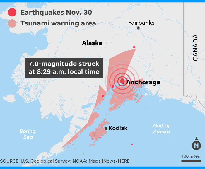 7.1 alaska quake 7.1 alaska quake