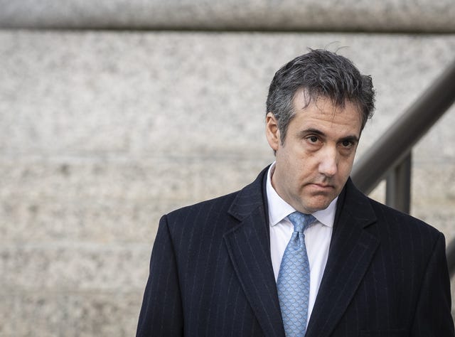 Michael Cohen in New York City on Nov. 29, 2018.